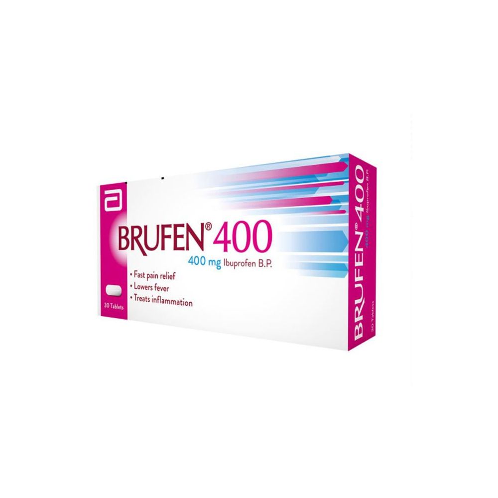 Brufen 400mg Tablets 30s - SahaJamal Pharmacy