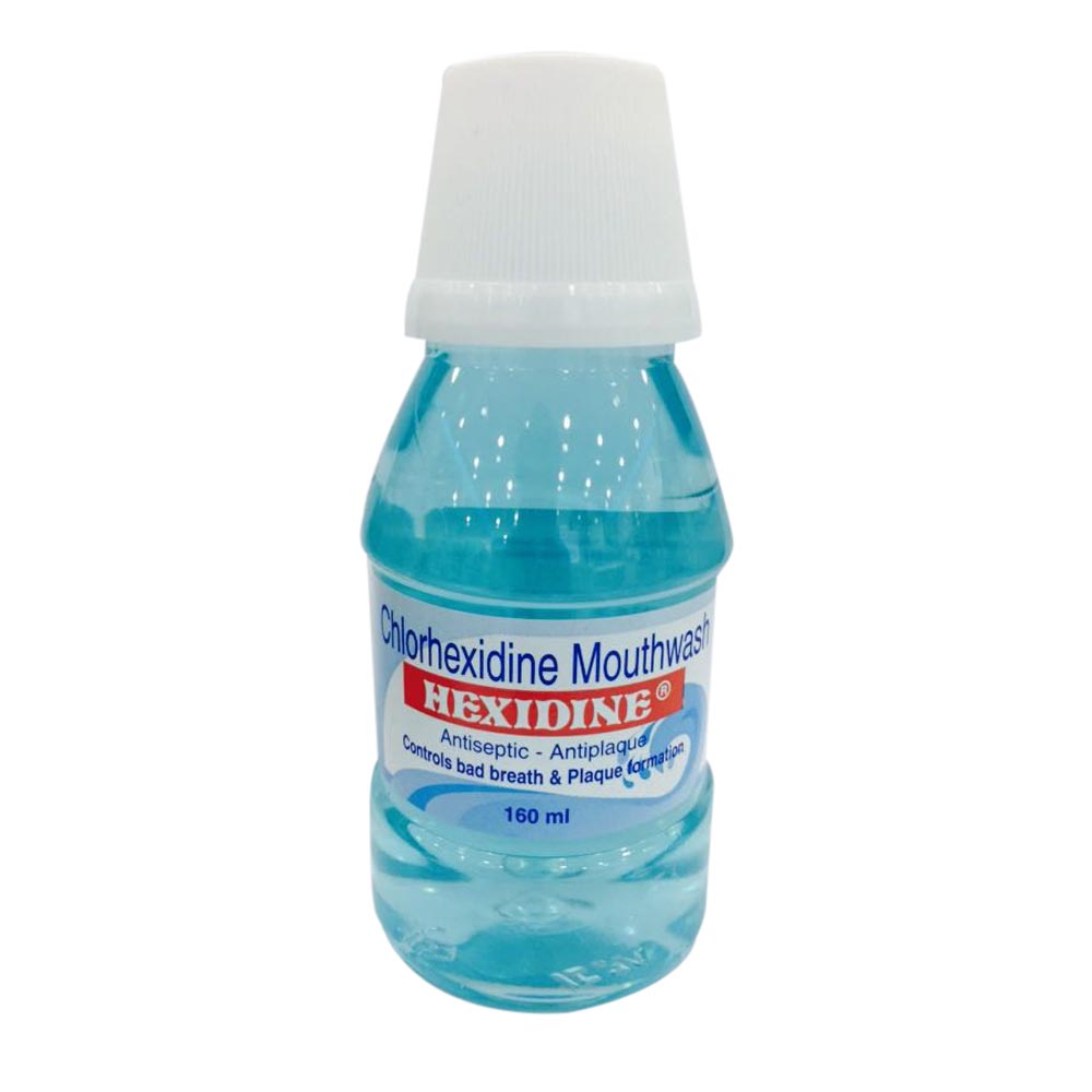 Hexidine Mouthwash 160ml Saha Jamal Pharmacy