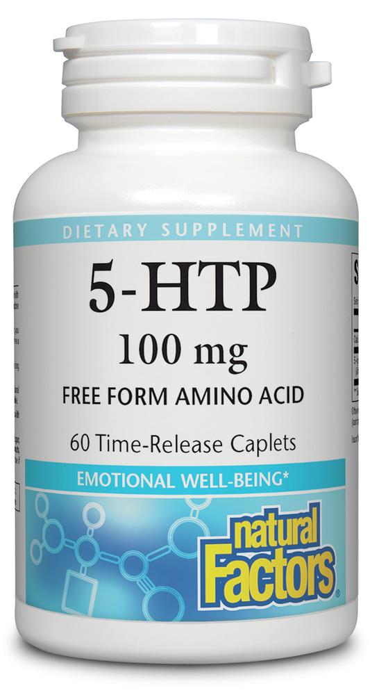 Natural Factors 5HTP 60's 100mg Saha Jamal Pharmacy