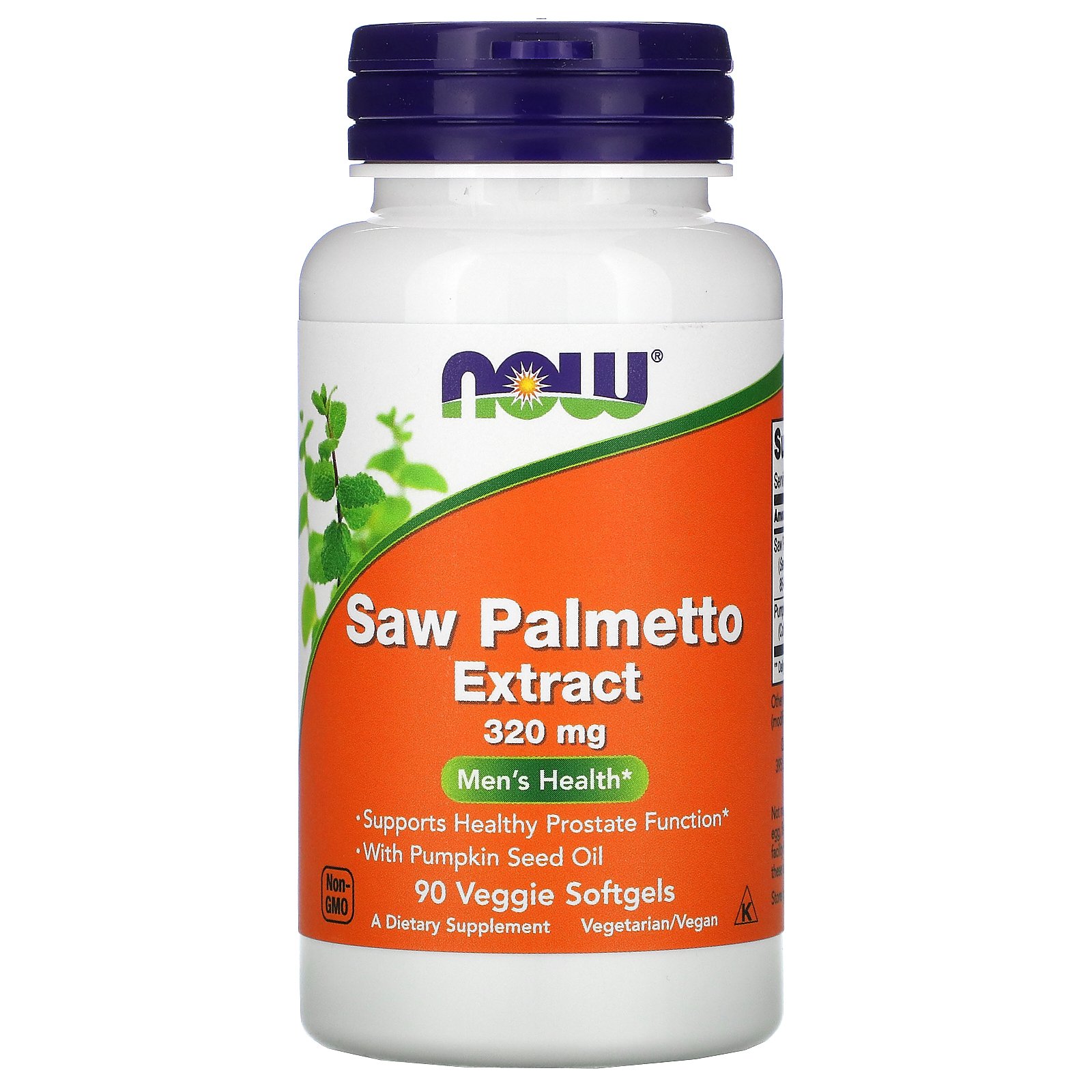Now Saw Palmetto Extract 320 Mg 90 Veg Softgels Saha Jamal Pharmacy