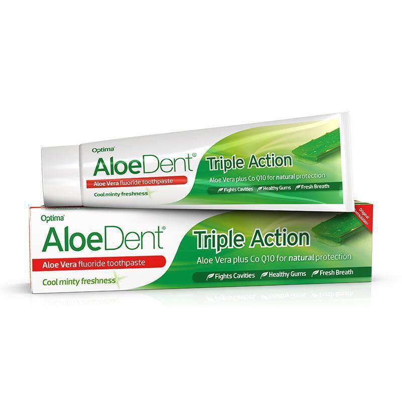 Aloedent Triple Act W/ Flouride T/P 100 Ml