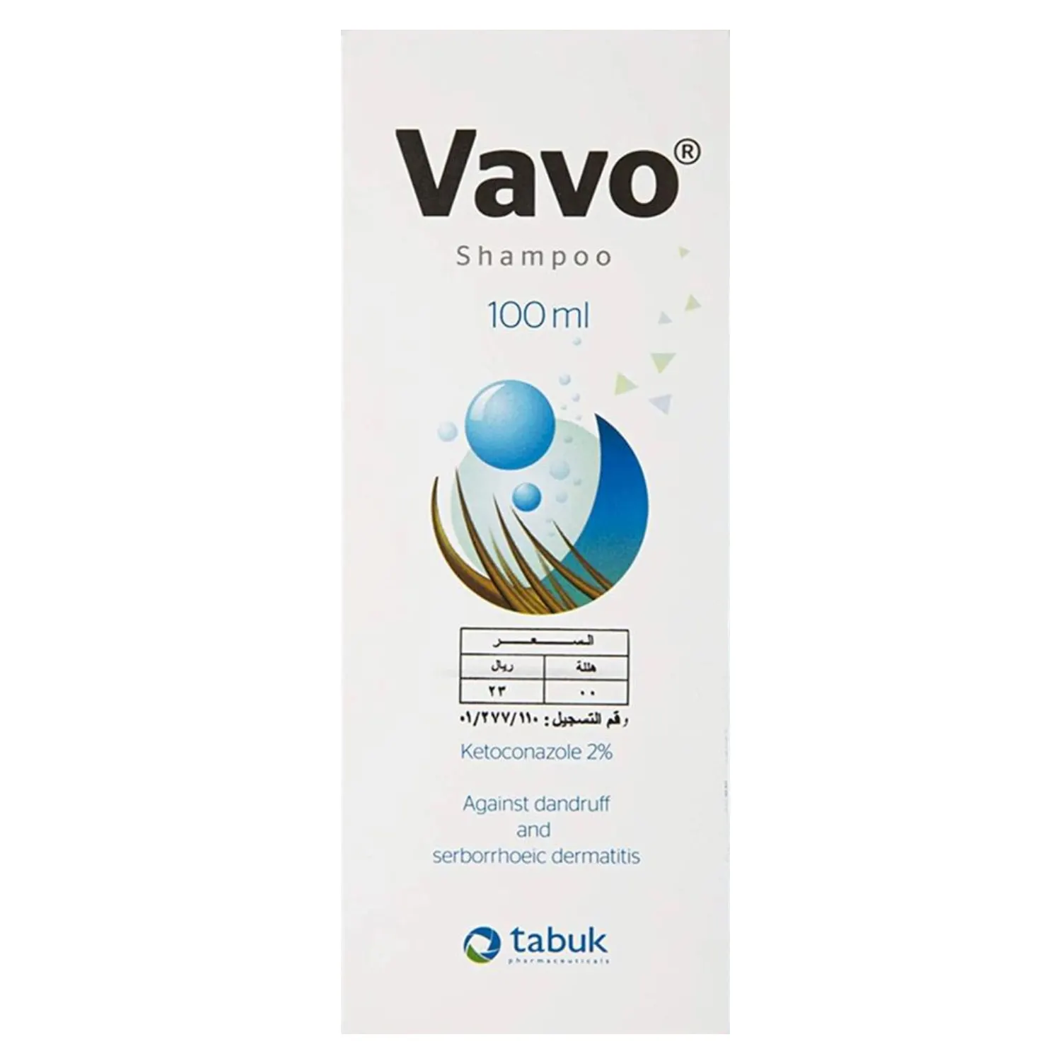 Vavo 2% shampoo 100ml