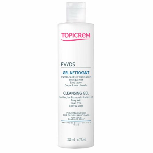 Topicrem PV Cleansing Gel PV Body & Hair Scalp Gel Topicrem Anti-Flakiness Wash Topicrem Sensitive Scalp Gel