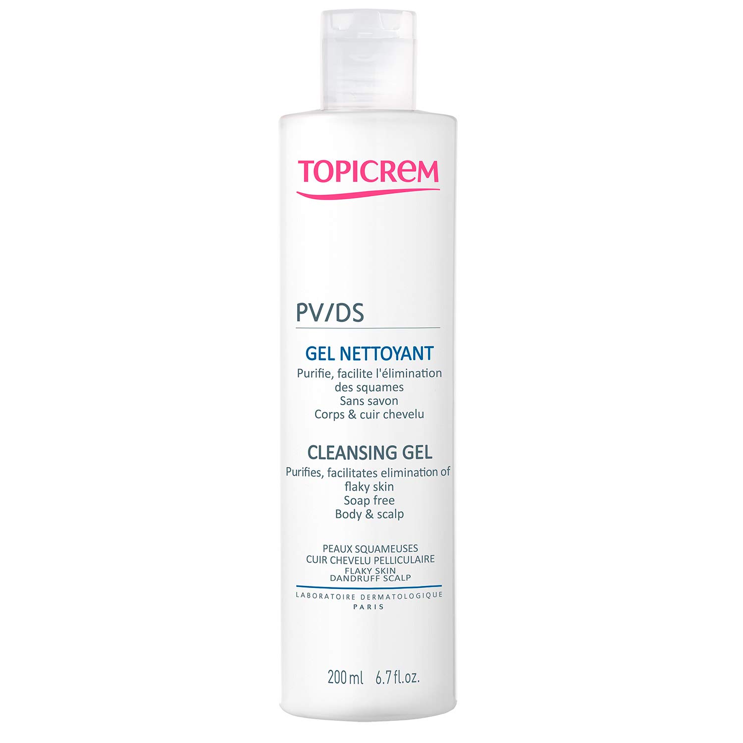 Topicrem PV Cleansing Gel PV Body & Hair Scalp Gel Topicrem Anti-Flakiness Wash Topicrem Sensitive Scalp Gel