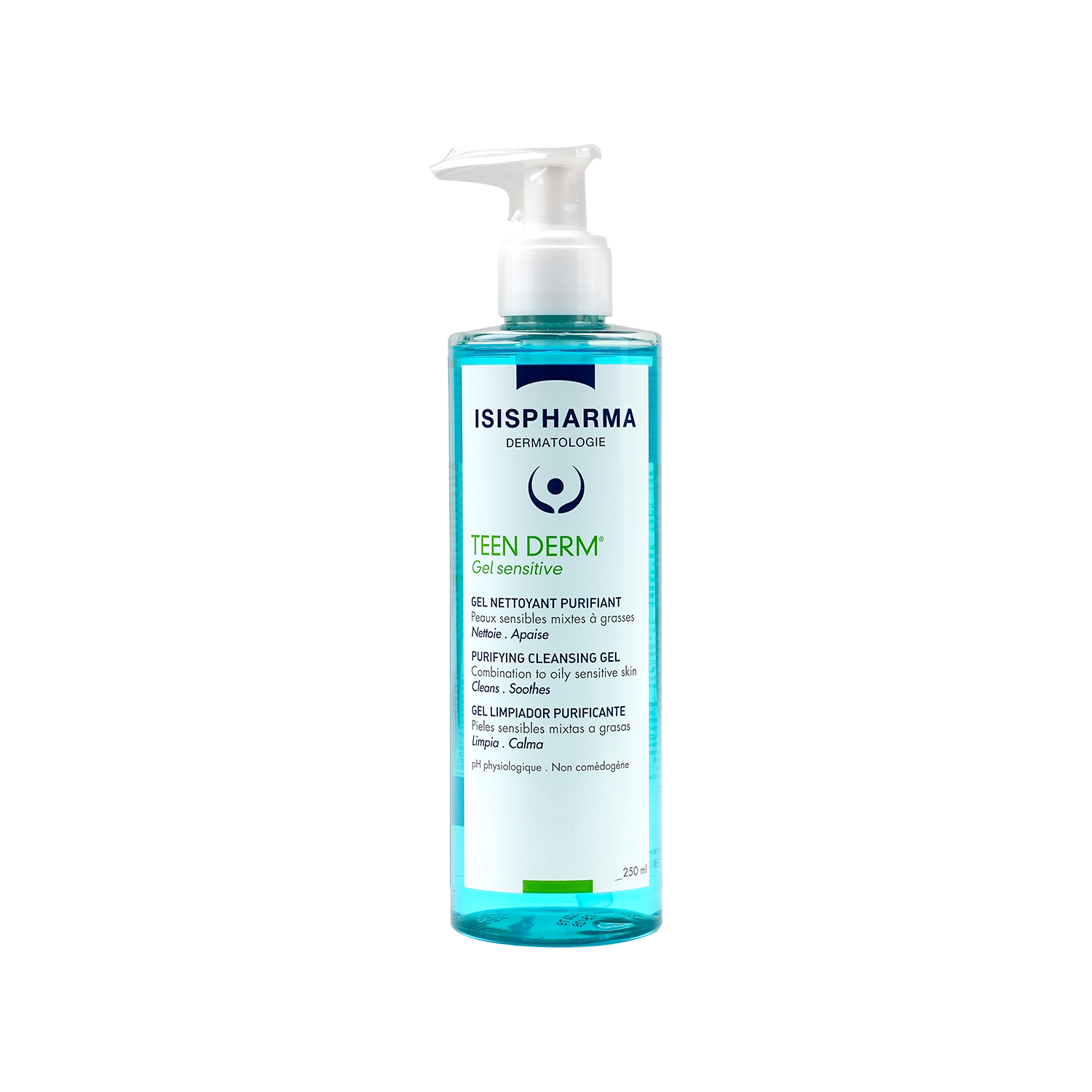 Isis Teen Derm Gel Sensitive, teen derm cleanser, sensitive skin gel, gentle acne wash, daily facial gel