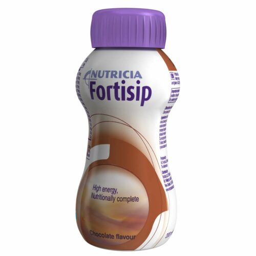 Fortisip Chocolate 200ml is a high-calorie, protein-rich nutritional supplement,