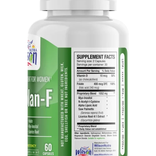 Wilson Nutra - Fertiplan-F Dietary Supplement Capsules - 60 Pcs (1)