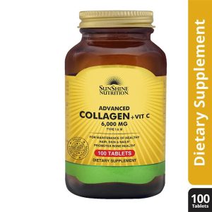 Sunshine N Advanced Collagen + Vitamin C 100 Tabs : 660