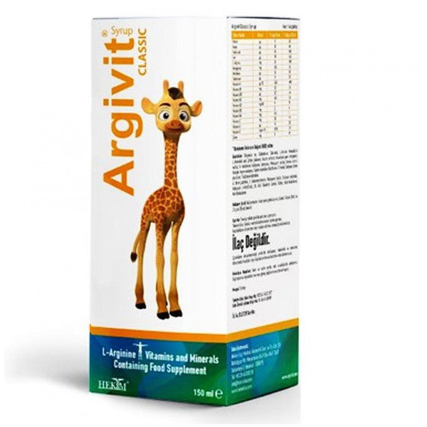 Argivit Classic Syrup 150 ml is designed to support children’s daily well-being with a balanced blend of essential nutrients.
