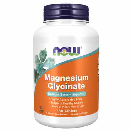 Buy NOW Magnesium Glycinate 180 Tablets