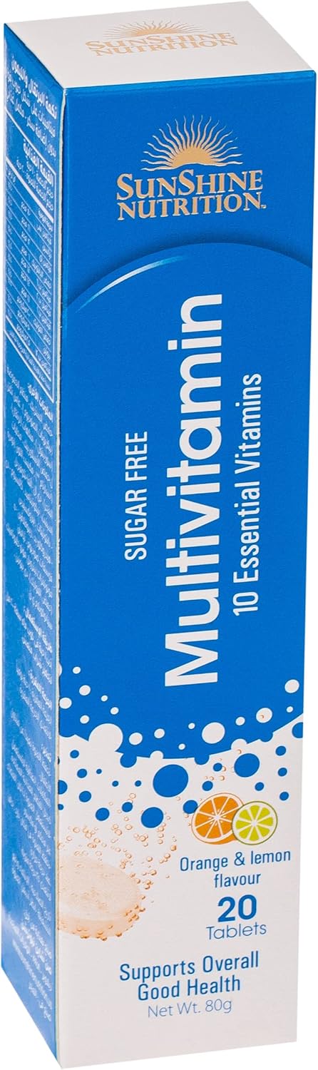 Sunshine N Multivitamin Eff Orange&Lemon Tab 20S