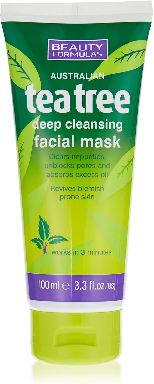 Beauty Formula Tea Tree Face Mask 100Ml