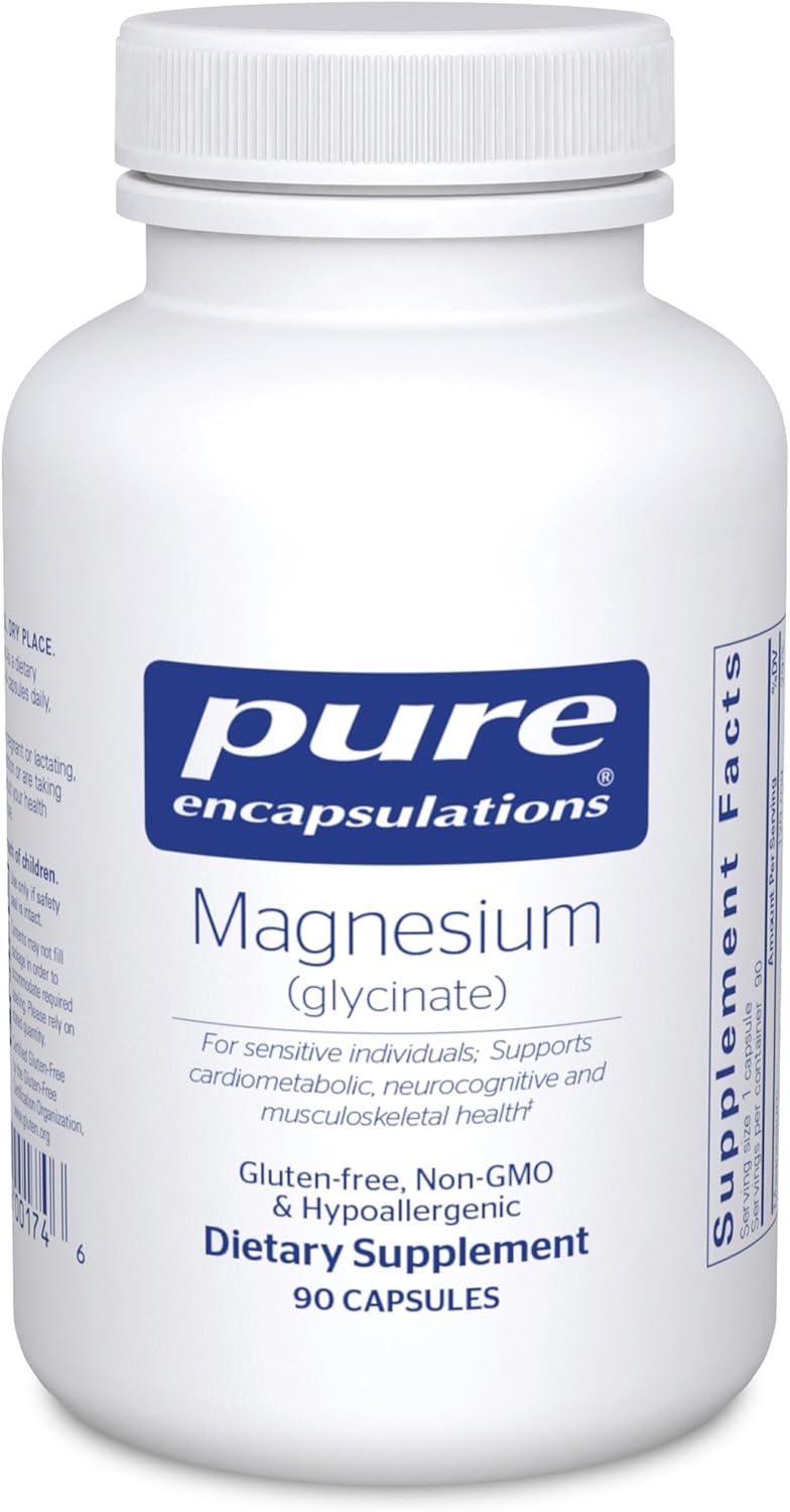 Pure Encapsulations Magnesium Glycinate Caps 90S