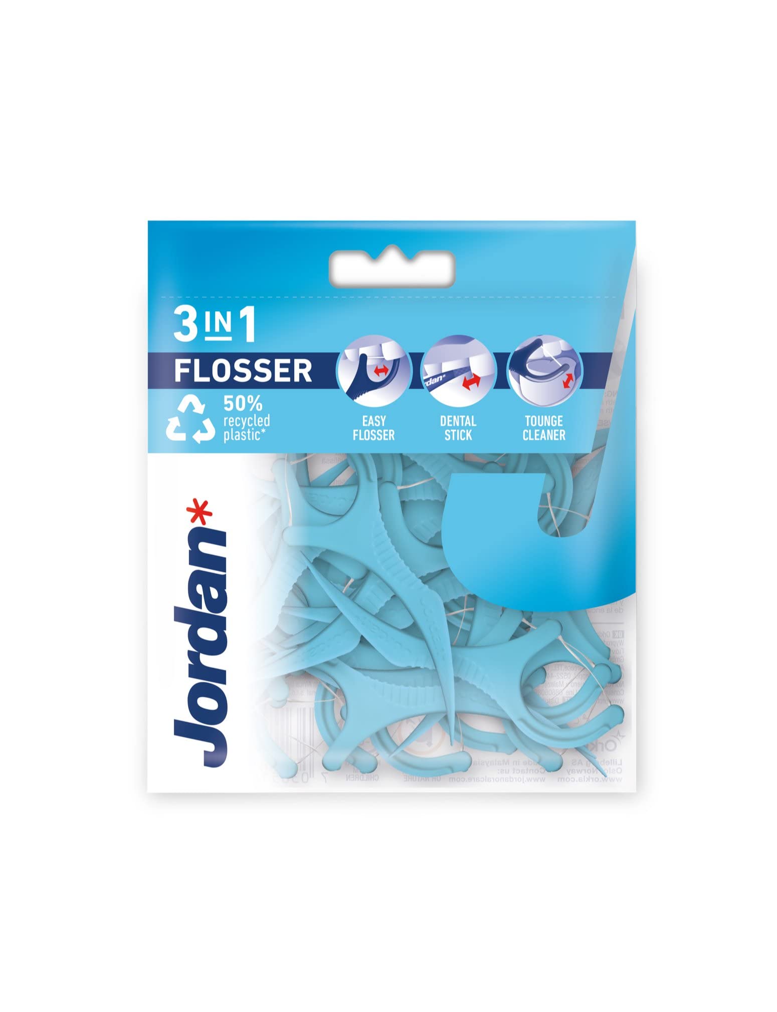 Jordan Dental Flosser 3 In 1 36S